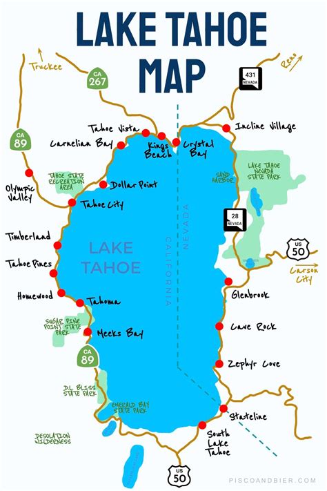 Challenges of Implementing MAP Map of South Lake Tahoe